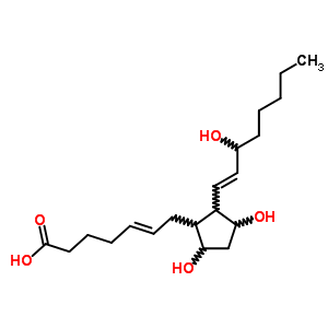 (5Z,9beta,11alpha,13e,15s)-9,11,15-trihydroxy-prosta-5,13-dien-1-oic acidStructure,4510-16-1Structure (5Z,9beta,11alpha,13e,15s)-9,11,15-trihydroxy-prosta-5,13-dien-1-oic acid Structure,4510-16-1Structure