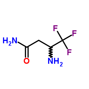 3-Amino-4,4,4-trifluorobutyramideStructure,453-32-7Structure 3-Amino-4,4,4-trifluorobutyramide Structure,453-32-7Structure