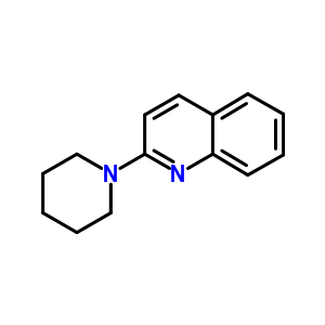 Quinoline,2-(1-piperidinyl)-Structure,46708-03-6Structure Quinoline,2-(1-piperidinyl)- Structure,46708-03-6Structure
