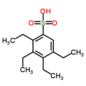 2,3,4,5-Tetraethylbenzenesulfonic acidStructure,4681-81-6Structure 2,3,4,5-Tetraethylbenzenesulfonic acid Structure,4681-81-6Structure