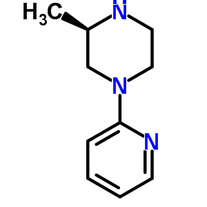 Piperazine, 3-methyl-1-(2-pyridinyl)-, (3r)-(9ci)Structure,474417-44-2Structure Piperazine, 3-methyl-1-(2-pyridinyl)-, (3r)-(9ci) Structure,474417-44-2Structure