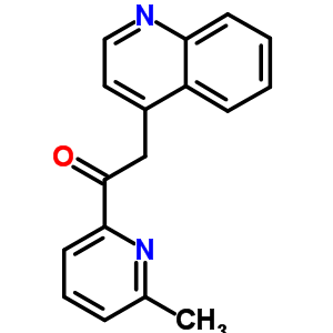 1-(6-Methylpyridyl)-2-quinolin-4-yl ethanoneStructure,476472-02-3Structure 1-(6-Methylpyridyl)-2-quinolin-4-yl ethanone Structure,476472-02-3Structure