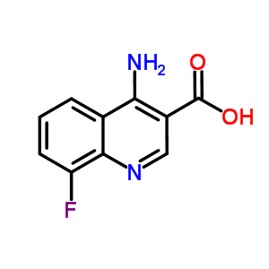 3-Quinolinecarboxylicacid,4-amino-8-fluoro-(9ci)Structure,476683-65-5Structure 3-Quinolinecarboxylicacid,4-amino-8-fluoro-(9ci) Structure,476683-65-5Structure