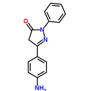 5-(4-Aminophenyl)-2-phenyl-4h-pyrazol-3-oneStructure,478398-27-5Structure 5-(4-Aminophenyl)-2-phenyl-4h-pyrazol-3-one Structure,478398-27-5Structure