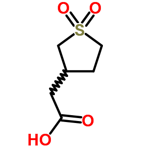 (1,1-Dioxidotetrahydrothien-3-yl)acetic acidStructure,4785-66-4Structure (1,1-Dioxidotetrahydrothien-3-yl)acetic acid Structure,4785-66-4Structure