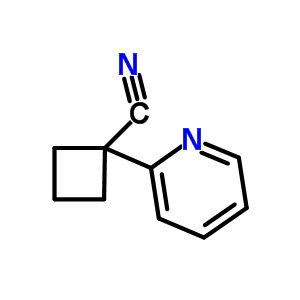 1-(2-Pyridinyl)-cyclobutanecarbonitrileStructure,485828-46-4Structure 1-(2-Pyridinyl)-cyclobutanecarbonitrile Structure,485828-46-4Structure
