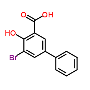 3-Bromo-5-phenyl salicylic acidStructure,4906-68-7Structure 3-Bromo-5-phenyl salicylic acid Structure,4906-68-7Structure