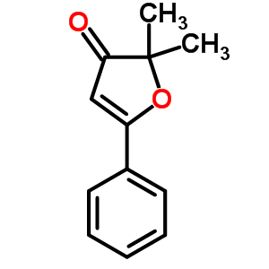 3(2H)-furanone, 2,2-dimethyl-5-phenyl-Structure,493-71-0Structure 3(2H)-furanone, 2,2-dimethyl-5-phenyl- Structure,493-71-0Structure