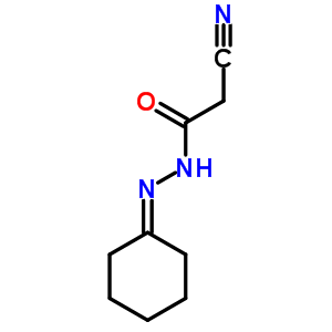 2-Cyano-n-(cyclohexylideneamino)acetamideStructure,4974-50-9Structure 2-Cyano-n-(cyclohexylideneamino)acetamide Structure,4974-50-9Structure