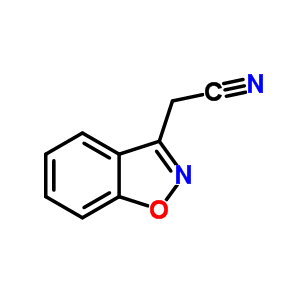 1,2-Benzisoxazole-3-acetonitrile(9ci)Structure,50471-17-5Structure 1,2-Benzisoxazole-3-acetonitrile(9ci) Structure,50471-17-5Structure