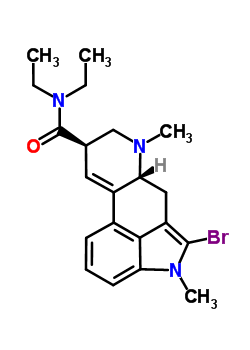 N(1)-methyl-2-bromo-lysergic acid diethylamideStructure,50484-98-5Structure N(1)-methyl-2-bromo-lysergic acid diethylamide Structure,50484-98-5Structure