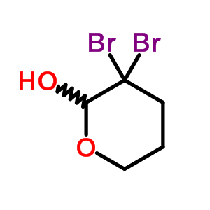 2H-pyran-2-ol,3,3-dibromotetrahydro-Structure,50545-06-7Structure 2H-pyran-2-ol,3,3-dibromotetrahydro- Structure,50545-06-7Structure