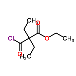 2-氯甲?；?2-乙基-丁酸乙酯結(jié)構(gòu)式_50547-85-8結(jié)構(gòu)式