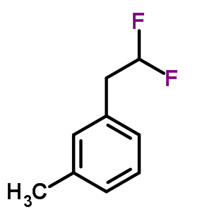1-(2,2-Difluoroethyl)-3-methyl-benzeneStructure,50561-96-1Structure 1-(2,2-Difluoroethyl)-3-methyl-benzene Structure,50561-96-1Structure