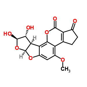 2,3-Dihydro-2,3-dihydroxyaflatoxin b1Structure,50668-79-6Structure 2,3-Dihydro-2,3-dihydroxyaflatoxin b1 Structure,50668-79-6Structure