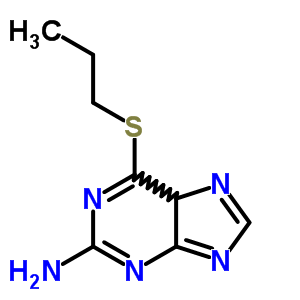 6-Propylsulfanyl-5h-purin-2-amineStructure,5069-80-7Structure 6-Propylsulfanyl-5h-purin-2-amine Structure,5069-80-7Structure