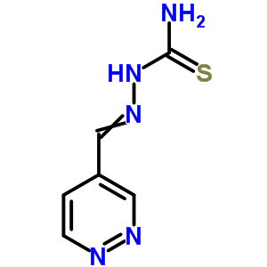 Hydrazinecarbothioamide, 2-(4-pyridazinylmethylene)-Structure,50901-52-5Structure Hydrazinecarbothioamide, 2-(4-pyridazinylmethylene)- Structure,50901-52-5Structure