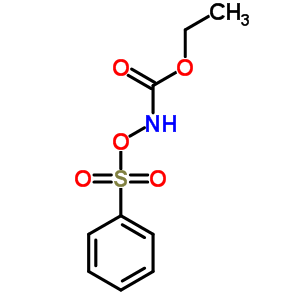 N-(苯磺酰氧基)氨基甲酸乙酯結(jié)構(gòu)式_50990-02-8結(jié)構(gòu)式