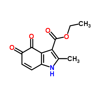 1H-indole-3-carboxylicacid, 4,5-dihydro-2-methyl-4,5-dioxo-, ethyl esterStructure,50995-59-0Structure 1H-indole-3-carboxylicacid, 4,5-dihydro-2-methyl-4,5-dioxo-, ethyl ester Structure,50995-59-0Structure