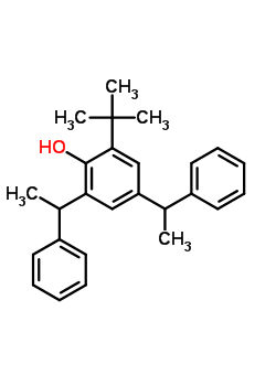 2-(1,1-Dimethylethyl )-4,6-bis(1-phenylethyl )phenolStructure,51024-05-6Structure 2-(1,1-Dimethylethyl )-4,6-bis(1-phenylethyl )phenol Structure,51024-05-6Structure