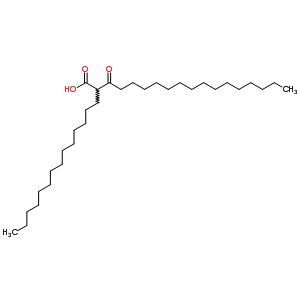 3-oxo-2-tetradecyloctadecanoic acidStructure,51048-16-9Structure 3-oxo-2-tetradecyloctadecanoic acid Structure,51048-16-9Structure