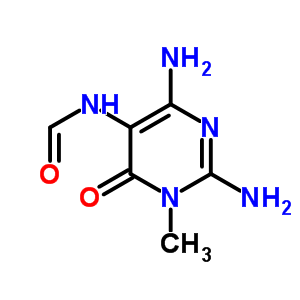 N-(2,4-diamino-1-methyl-6-oxo-pyrimidin-5-yl)formamideStructure,51093-32-4Structure N-(2,4-diamino-1-methyl-6-oxo-pyrimidin-5-yl)formamide Structure,51093-32-4Structure