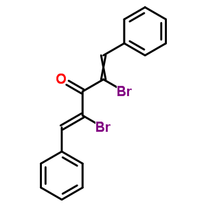 (1Z)-2,4-dibromo-1,5-diphenyl-1,4-pentadien-3-oneStructure,51110-61-3Structure (1Z)-2,4-dibromo-1,5-diphenyl-1,4-pentadien-3-one Structure,51110-61-3Structure