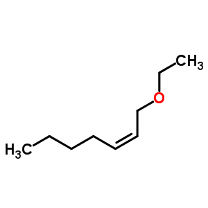 (Z)-1-ethoxy-2-hepteneStructure,51149-74-7Structure (Z)-1-ethoxy-2-heptene Structure,51149-74-7Structure