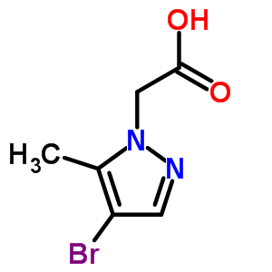 (4-Bromo-5-methyl-1h-pyrazol-1-yl)acetic acidStructure,512809-63-1Structure (4-Bromo-5-methyl-1h-pyrazol-1-yl)acetic acid Structure,512809-63-1Structure