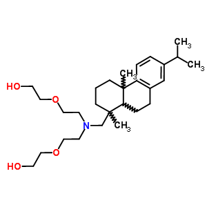 Dehydroabietylamine ethoxylatedStructure,51344-62-8Structure Dehydroabietylamine ethoxylated Structure,51344-62-8Structure
