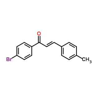 (E)-1-(4-bromophenyl)-3-(4-methylphenyl)prop-2-en-1-oneStructure,51477-10-2Structure (E)-1-(4-bromophenyl)-3-(4-methylphenyl)prop-2-en-1-one Structure,51477-10-2Structure