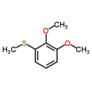 1,2-Dimethoxy-3-(methylthio)benzeneStructure,51506-47-9Structure 1,2-Dimethoxy-3-(methylthio)benzene Structure,51506-47-9Structure