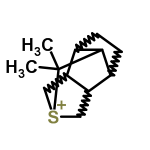八氫-1,1-二甲基-2,4,7-乙烷基亞基環(huán)戊二烯并[c]噻喃鎓結(jié)構(gòu)式_51510-22-6結(jié)構(gòu)式