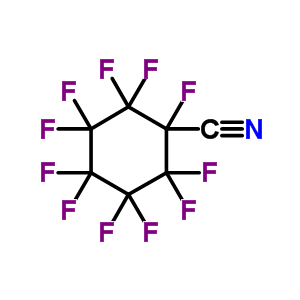 全氟環(huán)己烷甲腈結(jié)構(gòu)式_51579-56-7結(jié)構(gòu)式