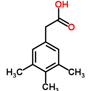 3,4,5-Trimethylphenylacetic acidStructure,51719-67-6Structure 3,4,5-Trimethylphenylacetic acid Structure,51719-67-6Structure