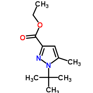 Ethyl 1-(tert-butyl)-5-methyl-1h-pyrazole-3-carboxylateStructure,519056-54-3Structure Ethyl 1-(tert-butyl)-5-methyl-1h-pyrazole-3-carboxylate Structure,519056-54-3Structure