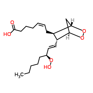 前列腺素 G2溶液結(jié)構(gòu)式_51982-36-6結(jié)構(gòu)式