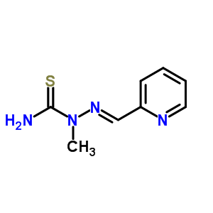 Hydrazinecarbothioamide,1-methyl-2-(2-pyridinylmethylene)-Structure,51984-11-3Structure Hydrazinecarbothioamide,1-methyl-2-(2-pyridinylmethylene)- Structure,51984-11-3Structure