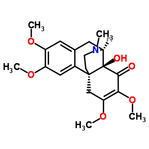 6,7-Didehydro-14-hydroxy-2,3,6,7-tetramethoxy-17-methyl-morphinan-8-oneStructure,52038-19-4Structure 6,7-Didehydro-14-hydroxy-2,3,6,7-tetramethoxy-17-methyl-morphinan-8-one Structure,52038-19-4Structure