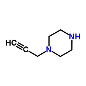 1-丙炔-2-哌嗪結(jié)構(gòu)式_52070-67-4結(jié)構(gòu)式