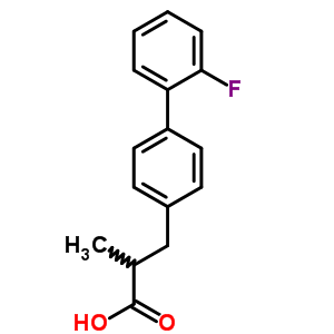 2’-Fluoro-β-methylbiphenyl-4-propionic acidStructure,52449-66-8Structure 2’-Fluoro-β-methylbiphenyl-4-propionic acid Structure,52449-66-8Structure