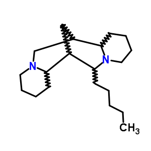 17-戊基金雀花堿結(jié)構(gòu)式_52670-65-2結(jié)構(gòu)式