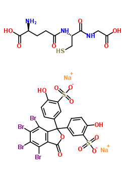 Glutathione-sulfobromophthalein conjugateStructure,52682-84-5Structure Glutathione-sulfobromophthalein conjugate Structure,52682-84-5Structure