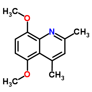 Quinoline,5,8-dimethoxy-2,4-dimethyl-Structure,52823-95-7Structure Quinoline,5,8-dimethoxy-2,4-dimethyl- Structure,52823-95-7Structure