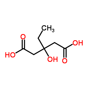 3-羥基-3-乙基戊二酸結(jié)構(gòu)式_52939-72-7結(jié)構(gòu)式