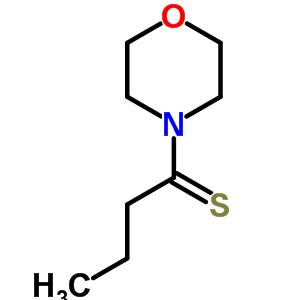 Morpholine, 4-(1-thioxobutyl)-(9ci)Structure,5309-97-7Structure Morpholine, 4-(1-thioxobutyl)-(9ci) Structure,5309-97-7Structure