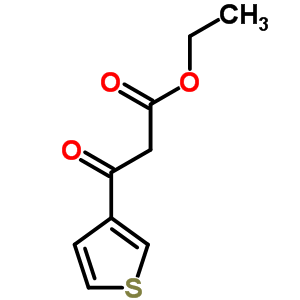 3-氧代-3-(3-噻吩)丙酸乙酯結構式_53090-46-3結構式