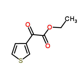 2-氧代-2-(3-噻吩)乙酸乙酯結(jié)構(gòu)式_53091-09-1結(jié)構(gòu)式