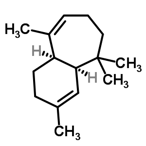 (1R,7r)-2,6,6,9-四甲基雙環(huán)[5.4.0]-2,8-十一二烯結(jié)構(gòu)式_53111-25-4結(jié)構(gòu)式
