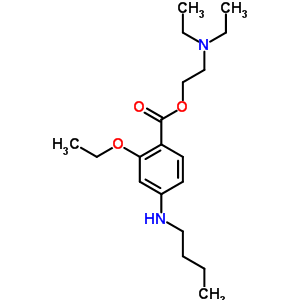4-(Butylamino)-2-ethoxybenzoic acid 2-(diethylamino)ethyl esterStructure,53352-75-3Structure 4-(Butylamino)-2-ethoxybenzoic acid 2-(diethylamino)ethyl ester Structure,53352-75-3Structure